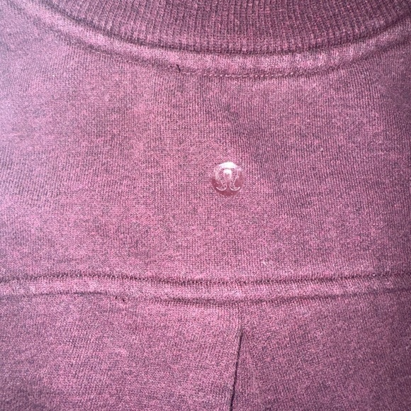 Lululemon | Burgundy Pleat To Street Bomber Jacket Weathered | Size 4 - Picture 4 of 9